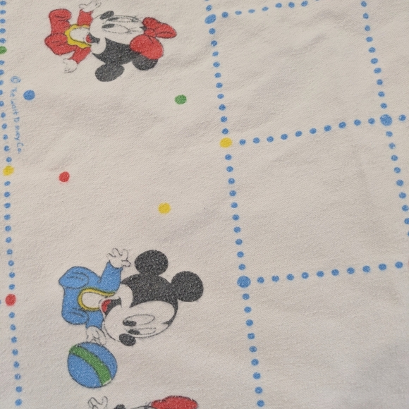 Vintage Disney Mickey and Friends Receiving Blankets - Picture 5 of 5